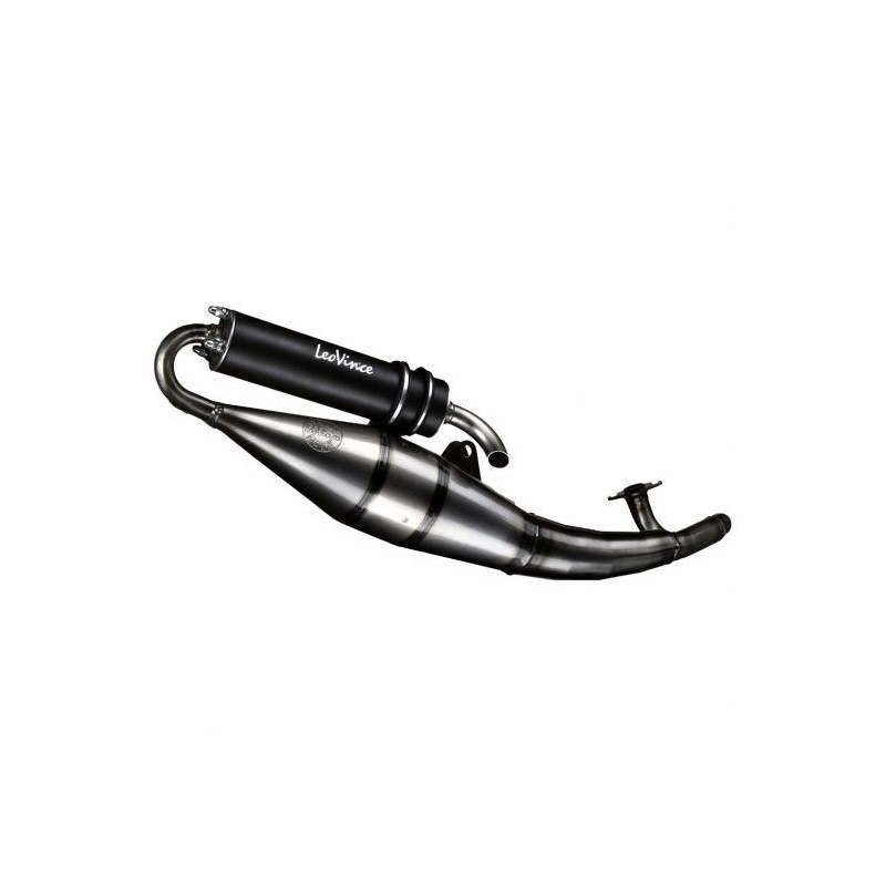 Marmitta Leovince TT Black 4048B per Kymco Agility 50 2T