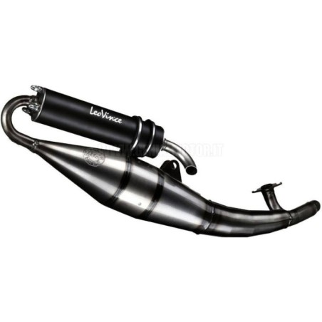 Marmitta Leovince TT Black per Malaguti F12 Phantom / Kat