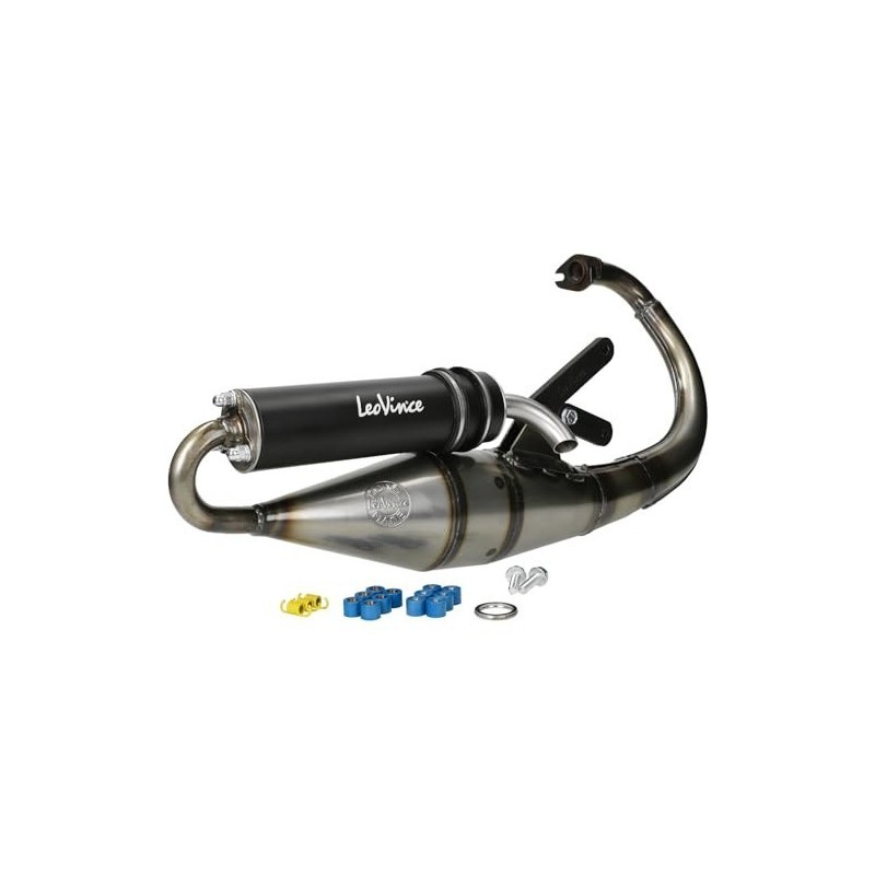 Marmitta Leovince TT Black 4053B per MBK Booster Kat / Next