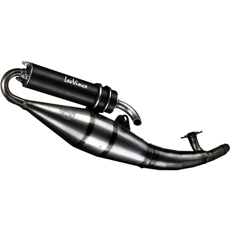 Scarico Leovince TT Black 4039B per Aprilia SR Racing /