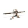 Albero motore RHQ Sp.ø 10 Corsa 39 2 mm Malossi 53 7621