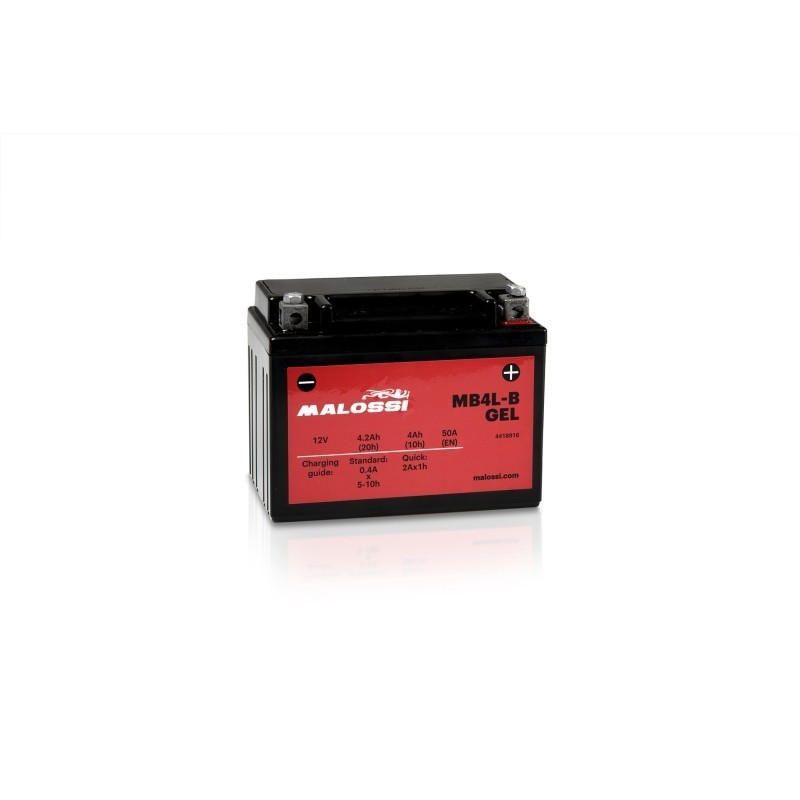 Batteria Malossi MB4L B GEL Malossi 4418916 per Aprilia