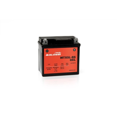 Batteria Malossi MTX5L BS GEL Malossi 4418918 per Aprilia