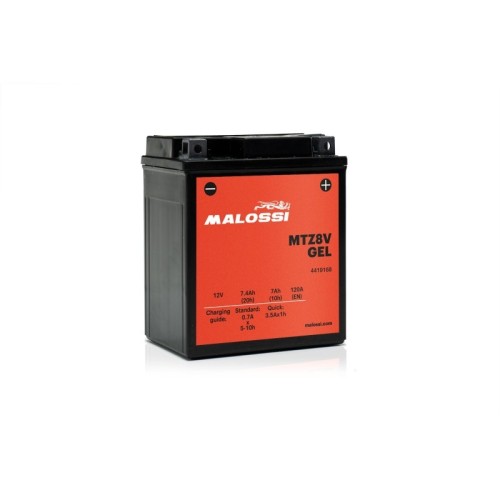 Batteria Malossi MTZ8V GEL Malossi 4419168 per Yamaha x MAX