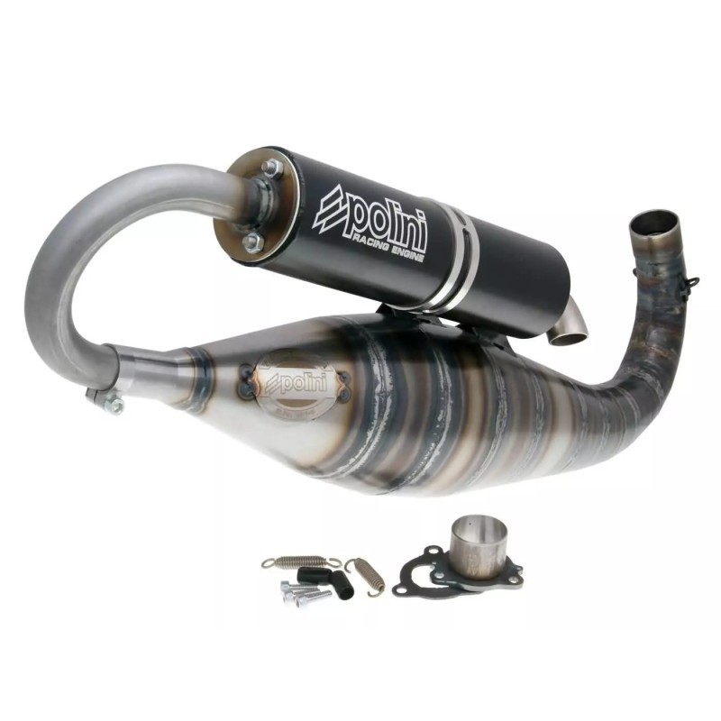 Marmitta Scarico Motore Polini 100cc Polini 200.0402 per Pia