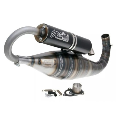 Marmitta Scarico Motore Polini 100cc Polini 200.0402 per Pia