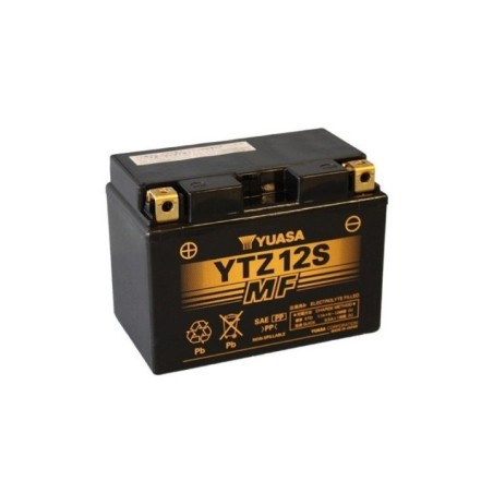 Batteria Yuasa Sigillata Attivata 12V 11 6 AH per Honda SH