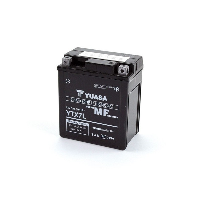Batteria Yuasa Sigillata Attivata 12 6 3 AH per Honda SH
