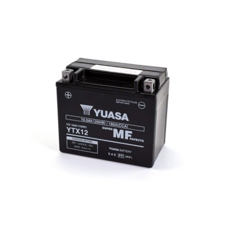 Batteria Yuasa Sigillata Attivata 12V 10 5 AH per Piaggio