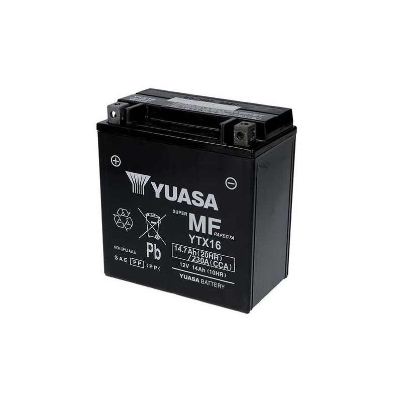 Batteria Yuasa Sigillata Attivata 12V 14 7 AH per BMW R