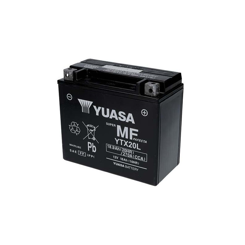 Batteria Yuasa Sigillata Attivata 12V 18 9 AH per Harley