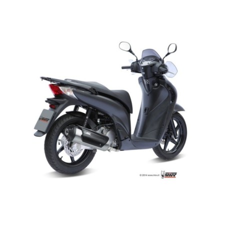 Terminale di Scarico Marmitta Urban Inox Mivv per Honda PS