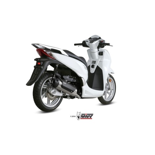 Terminale di Scarico Marmitta Urban Inox Mivv per Honda SH