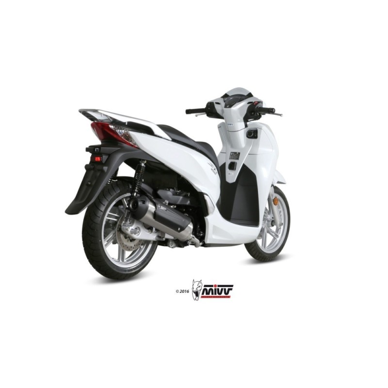 Terminale di Scarico Marmitta Urban Inox Mivv per Honda SH