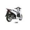 Terminale di Scarico Marmitta Urban Inox Mivv per Honda SH