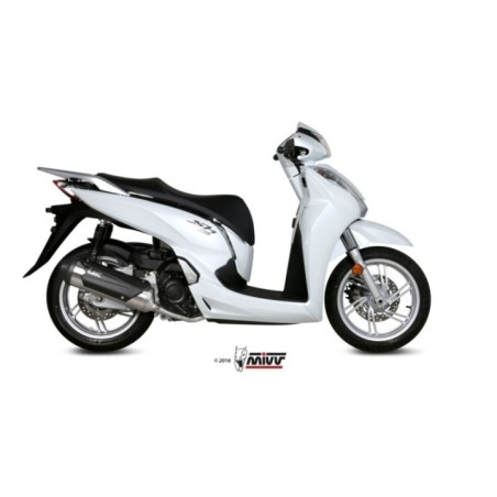Terminale di Scarico Marmitta Urban Inox Mivv per Honda SH