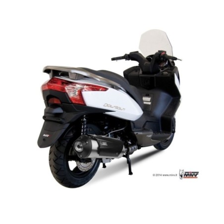 Terminale di Scarico Marmitta Urban Inox Mivv per Kymco