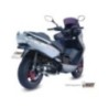 Terminale di Scarico Marmitta Urban Inox Mivv per Kymco