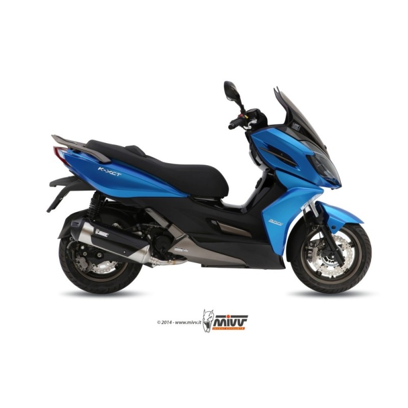 Terminale di Scarico Marmitta Urban Inox Mivv per Kymco K