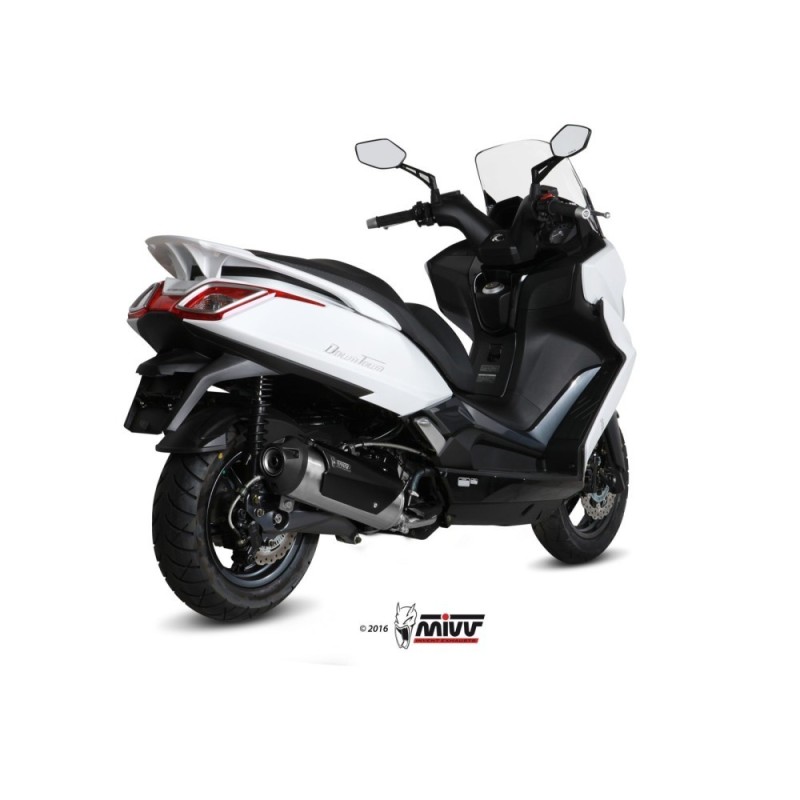 Terminale di Scarico Marmitta Urban Inox Mivv per Kymco