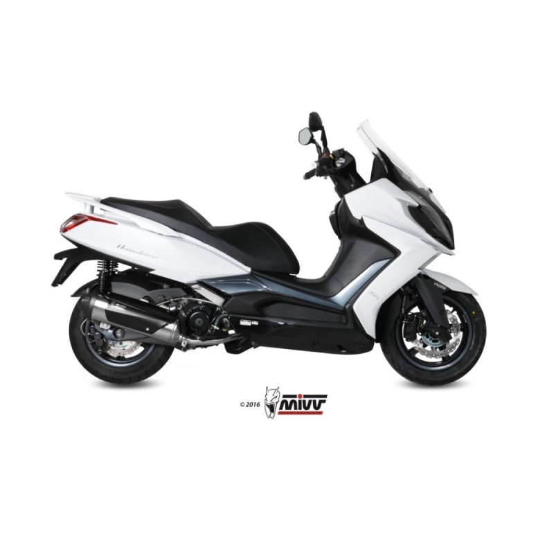 Terminale di Scarico Marmitta Urban Inox Mivv per Kymco