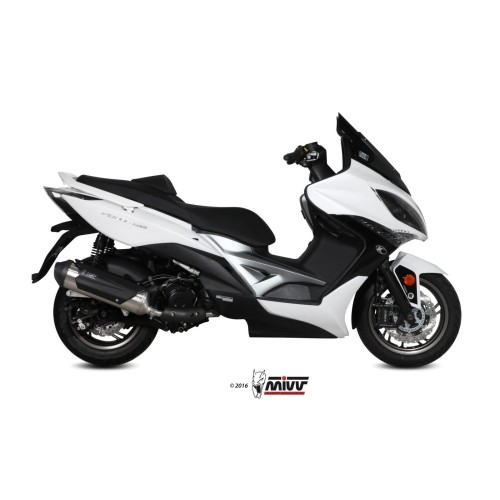 Terminale di Scarico Marmitta Urban Inox Mivv per Kymco