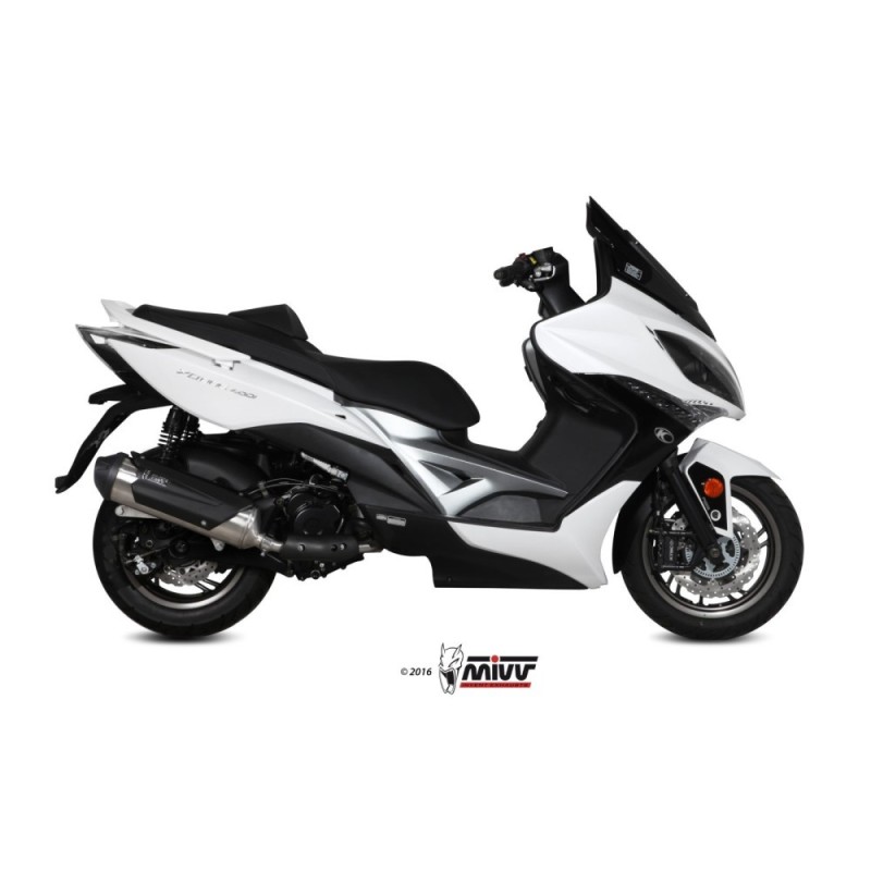 Terminale di Scarico Marmitta Urban Inox Mivv per Kymco