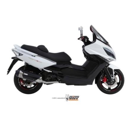 Terminale di Scarico Marmitta Urban Inox Mivv per Kymco