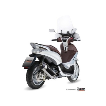 Terminale di Scarico Marmitta Urban Inox Mivv per Piaggio