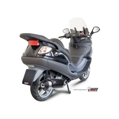 Terminale di Scarico Marmitta Urban Inox Mivv per Piaggio