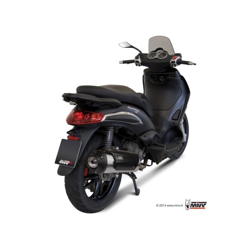 Terminale di Scarico Marmitta Urban Inox Mivv per Piaggio