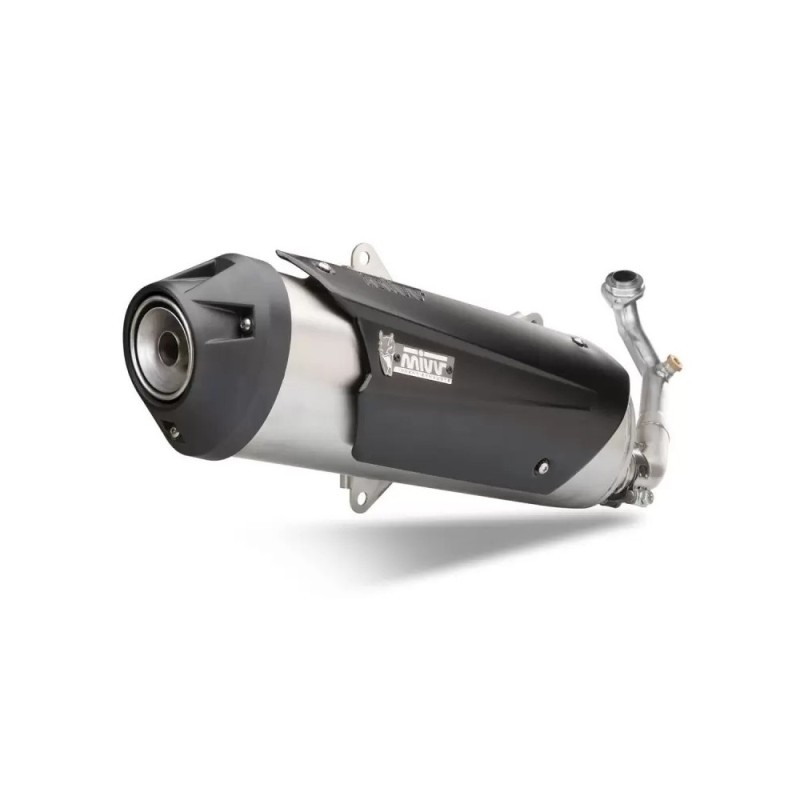 Terminale di Scarico Marmitta Urban Inox Mivv per Piaggio