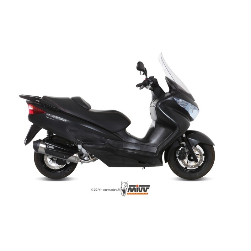 Terminale di Scarico Marmitta Urban Inox Mivv per Suzuki