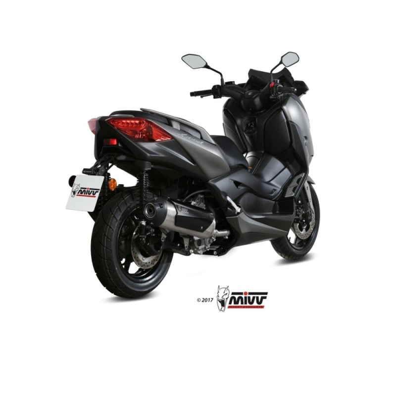 Terminale di Scarico Marmitta Urban Inox Mivv per Yamaha x