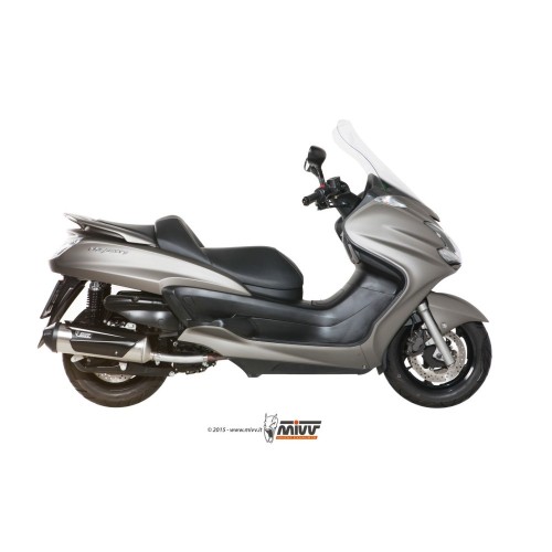 Terminale di Scarico Marmitta Urban Inox Mivv per Yamaha