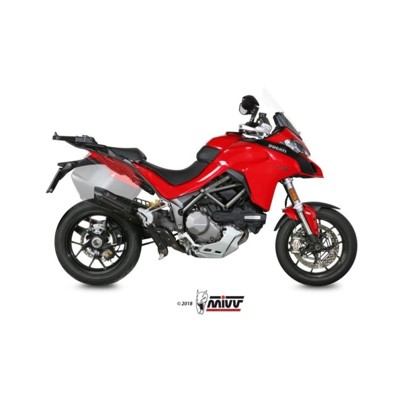 Terminale di Scarico Marmitta Suono Nero Mivv D.033.S9 per D