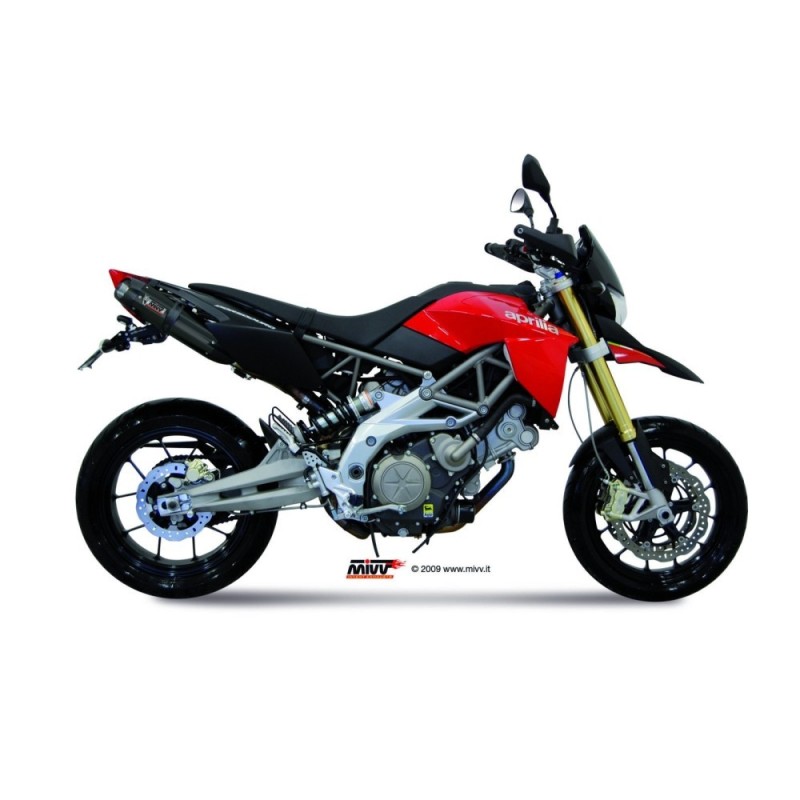 Terminale di Scarico Marmitta Suono Nero Mivv K.012.L9 per K