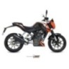 Terminale di Scarico Marmitta Suono Nero Mivv KT.009.L9