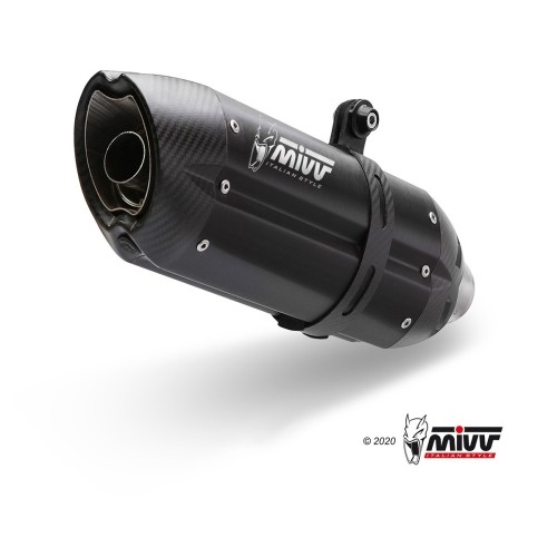 Terminale di Scarico Marmitta Suono Nero Mivv T.010.L9 per T