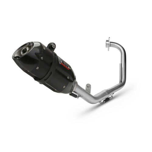 Terminale di Scarico Marmitta Suono Nero Mivv Y.030.L9 per Y