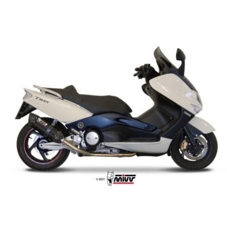 Terminale di Scarico Marmitta Suono Nero Mivv Y.018.L9 per Y