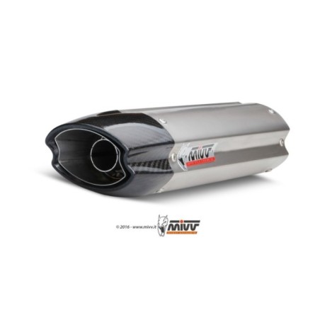 Terminale di Scarico Marmitta Suono Inox Mivv UY.015.L7