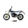 Terminale di Scarico Marmitta STR1 Inox Mivv per Husqvarna