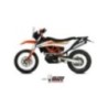 Terminale di Scarico Marmitta STR1 Inox Mivv per KTM 690