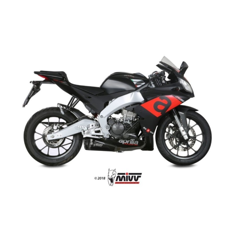 Terminale di Scarico MIVV A.011.LDRB per Aprilia Tuono
