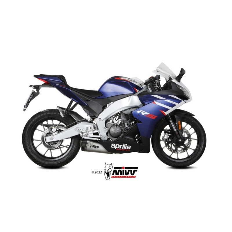 Terminale di Scarico MIVV A.018.LDRX per Aprilia RS 125