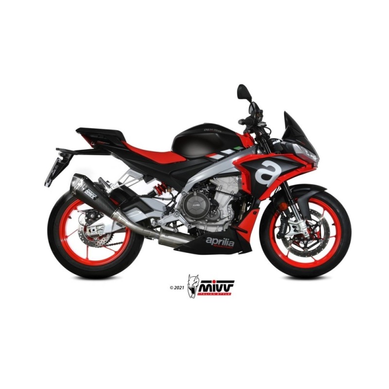 Terminale di Scarico MIVV A.013.LDRC per Aprilia RS 660