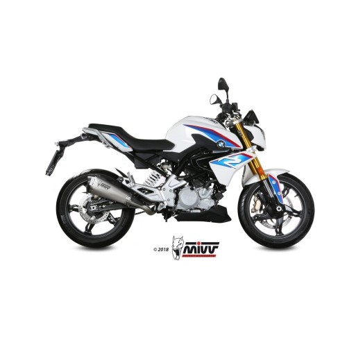 Terminale di Scarico MIVV B.032.LDRX per BMW G 310 R 2018