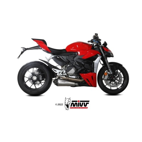 Terminale di Scarico MIVV D.046.LDRX per Ducati