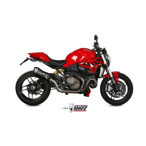 Terminale di Scarico MIVV D.030.LDRB per Ducati Monster
